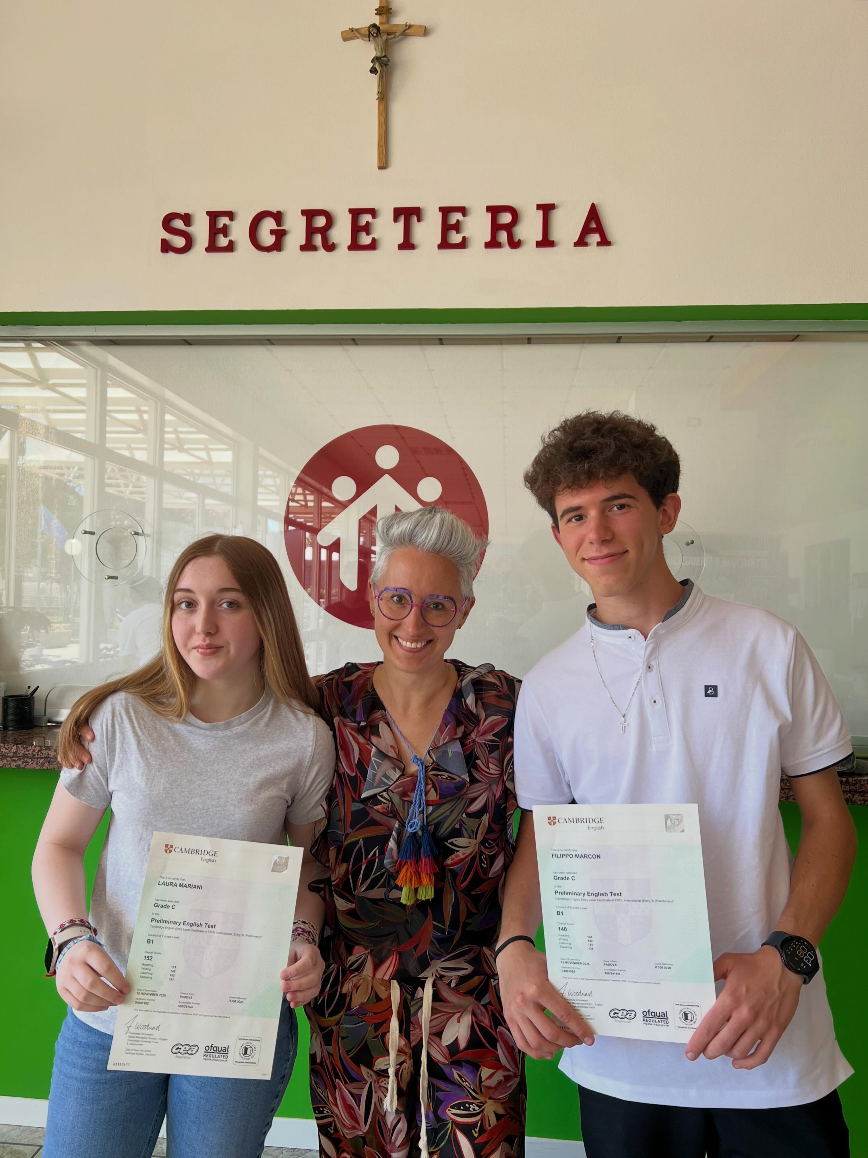 Certificazione Linguistica QCER livello B1