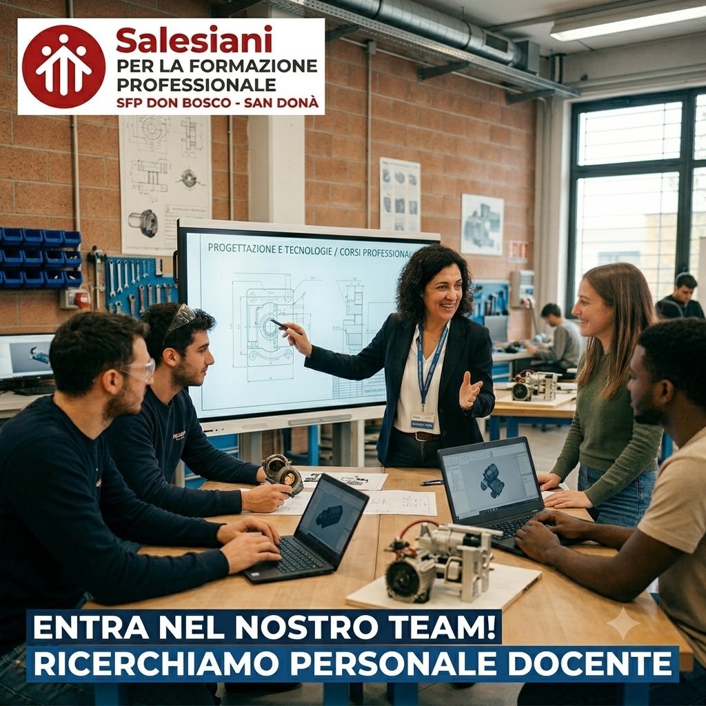 Posizioni aperte: Insegnante di Matematica e Fisica.